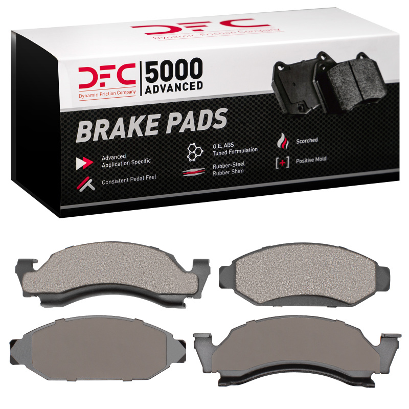 Picture of DFC 86-93 Ford F-150 4WD Front 5000 Advanced Semi Metallic Brake Pads