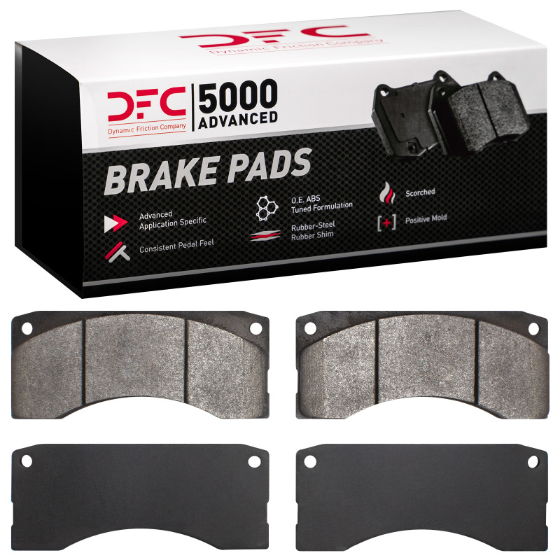 Picture of DFC 86-92 Ford CF6000 Front 5000 Advanced Semi Metallic Brake Pads