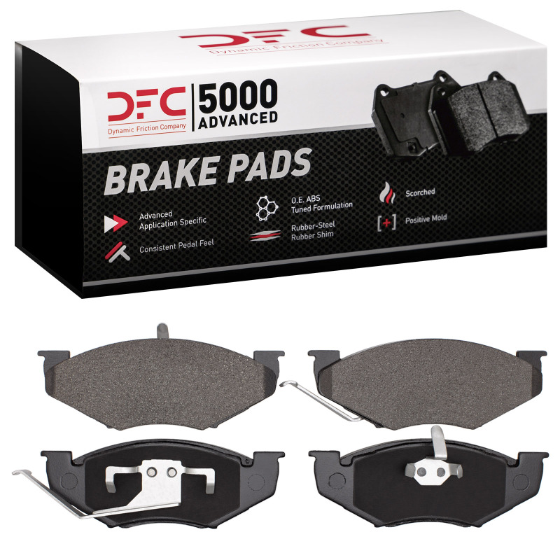 Picture of DFC 820090 Chrysler LeBaron Front 5000 Advanced Semi Metallic Brake Pads
