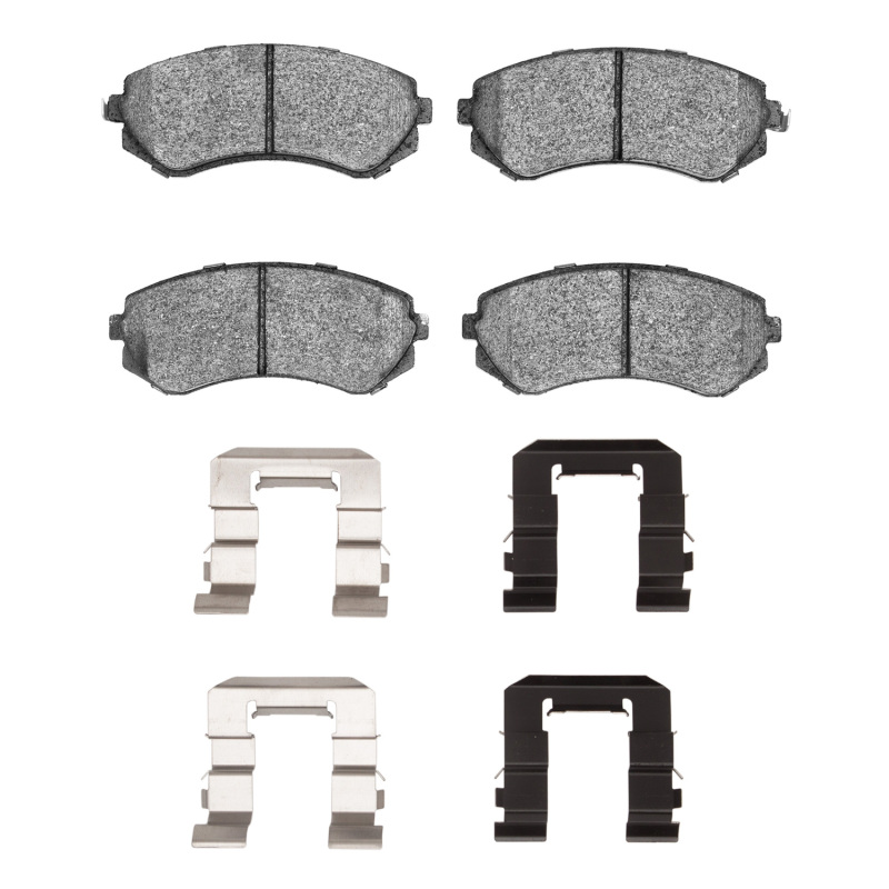 Picture of DFC 89-96 Nissan 240SX Front 5000 Advanced Semi Metallic Brake Pads and Hardware Kit