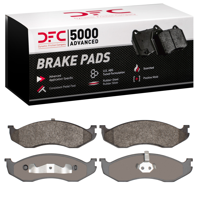 Picture of DFC 90-06 Jeep Grand Wagoneer Front 5000 Advanced Semi Metallic Brake Pads