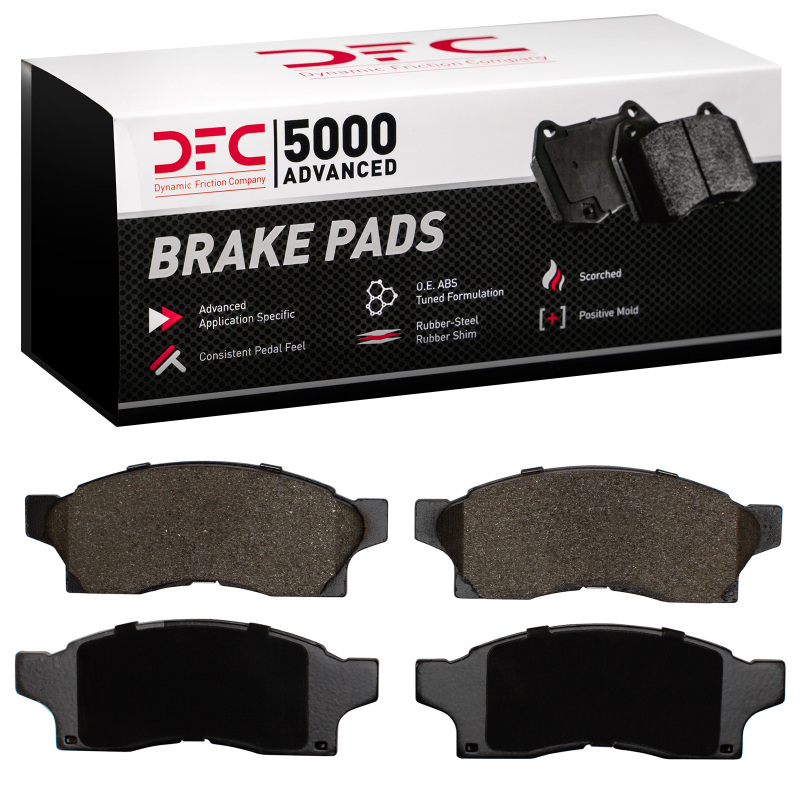Picture of DFC 91-91 Toyota MR2 Front 5000 Advanced Semi Metallic Brake Pads