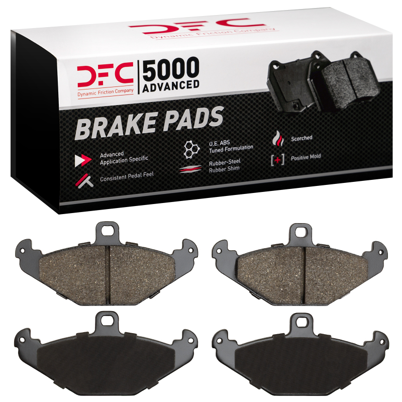 Picture of DFC 88-00 Dodge Monaco Rear 5000 Advanced Semi Metallic Brake Pads