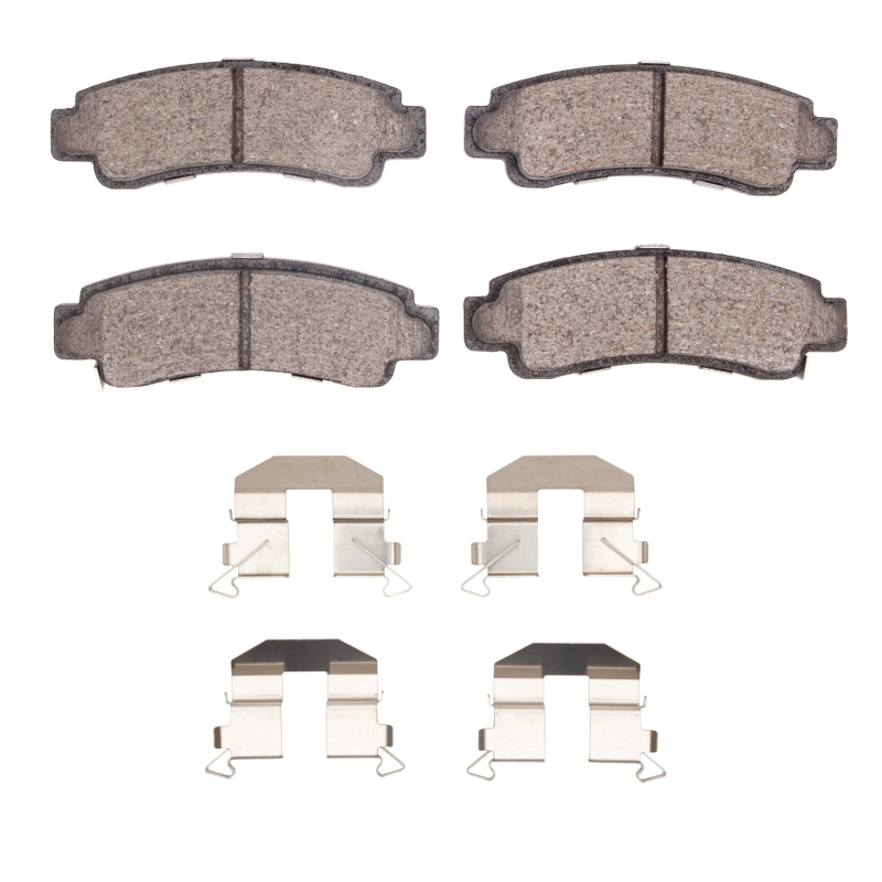 Picture of DFC 91-06 Nissan Sentra Rear 5000 Advanced Ceramic Brake Pads and Hardware Kit