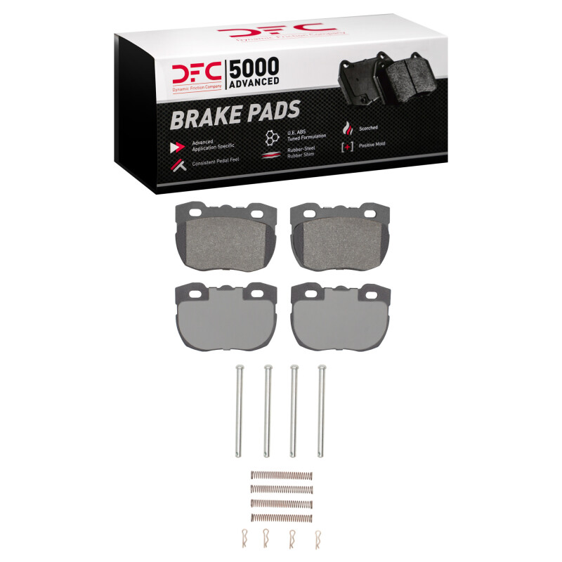 Picture of DFC 94-99 Land Rover Discovery Front 5000 Advanced Low Metallic Brake Pads and Hardware Kit