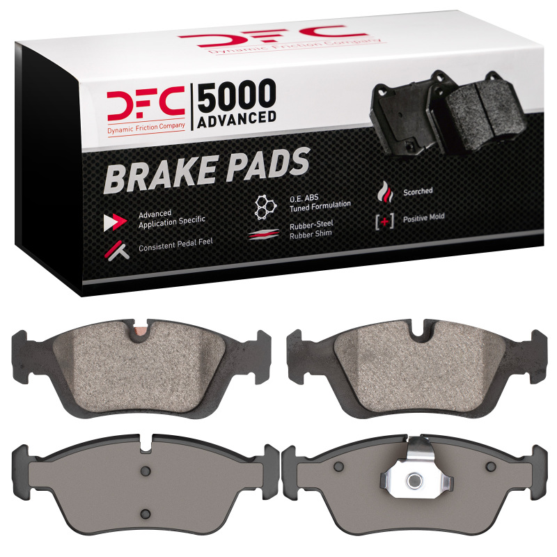 Picture of DFC 91-08 BMW 323CI Front 5000 Advanced Low Metallic Brake Pads