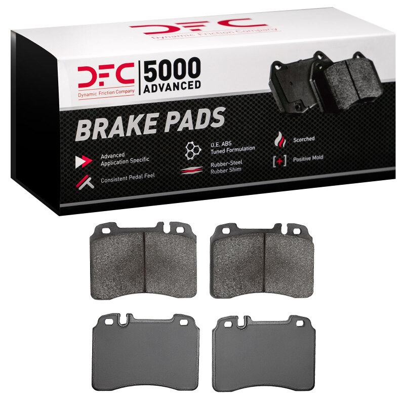 Picture of DFC 90-95 Mercedes-Benz 300CE Front 5000 Advanced Low Metallic Brake Pads