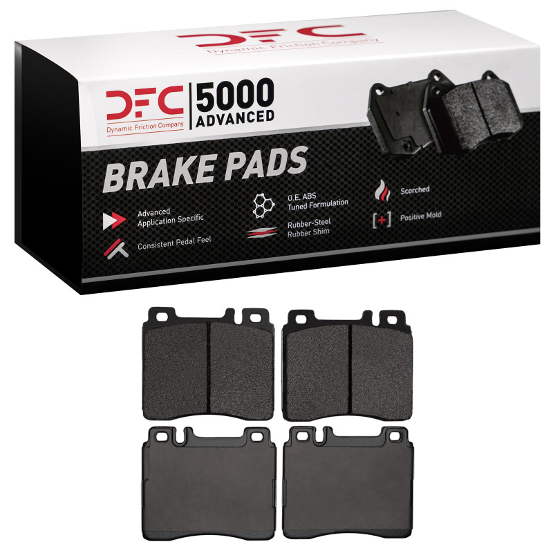 Picture of DFC 91-99 Mercedes-Benz S600 Front 5000 Advanced Low Metallic Brake Pads