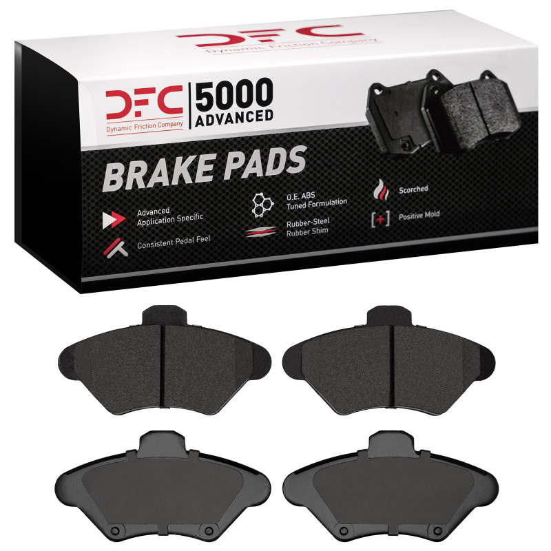 Picture of DFC 93-97 Ford Thunderbird Front 5000 Advanced Low Metallic Brake Pads