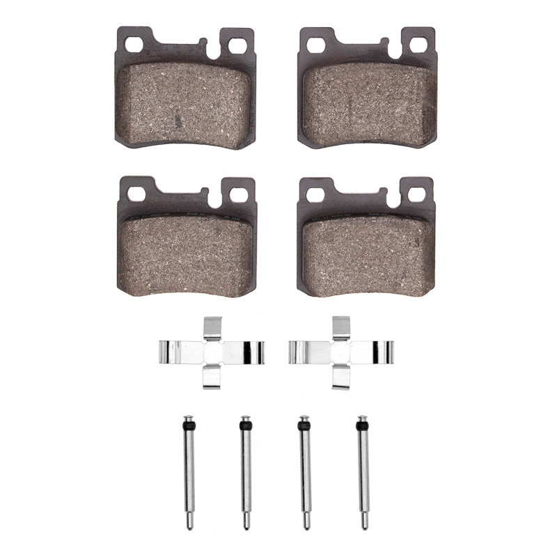Picture of DFC 86-95 Mercedes-Benz C280 Rear 5000 Advanced Low Metallic Brake Pads and Hardware Kit