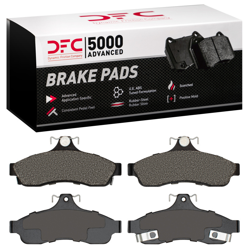 Picture of DFC 94-96 Chevrolet Caprice Rear 5000 Advanced Semi Metallic Brake Pads