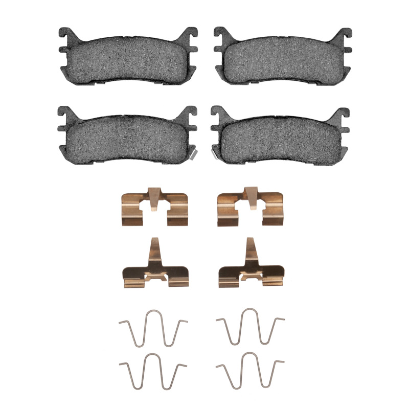 Picture of DFC 99-05 Mazda Miata (NB) Rear 5000 Advanced Ceramic Brake Pads and Hardware Kit