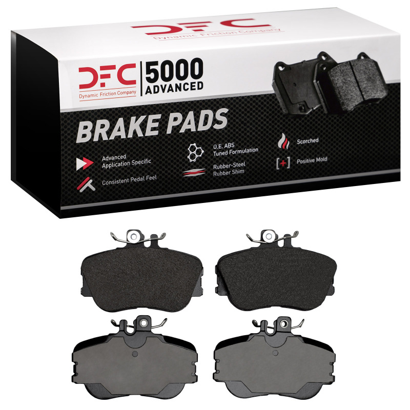 Picture of DFC 94-98 Mercedes-Benz C220 Front 5000 Advanced Low Metallic Brake Pads