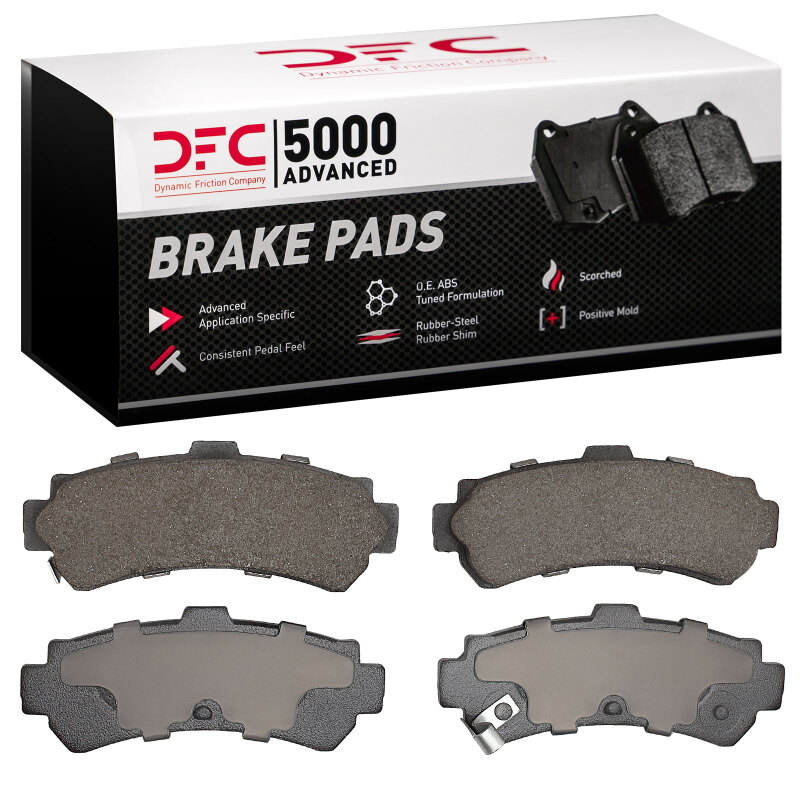 Picture of DFC 95-00 Nissan Lucino (Mexico) Rear 5000 Advanced Ceramic Brake Pads