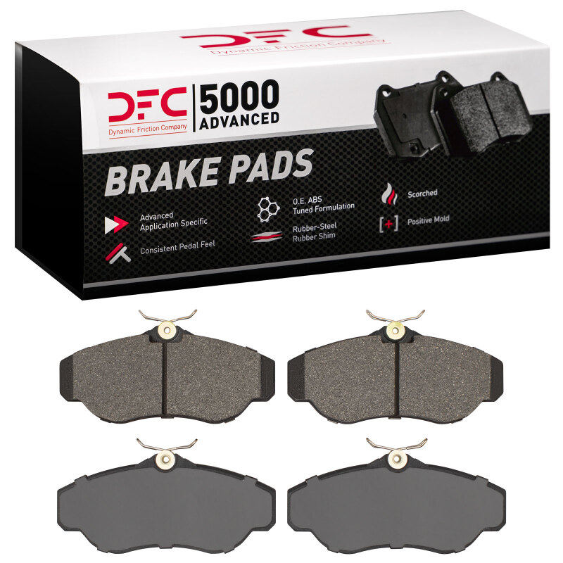 Picture of DFC 94-04 Land Rover Range Rover Front 5000 Advanced Low Metallic Brake Pads