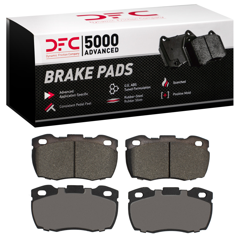 Picture of DFC 93-16 Land Rover Defender 90 Front 5000 Advanced Low Metallic Brake Pads