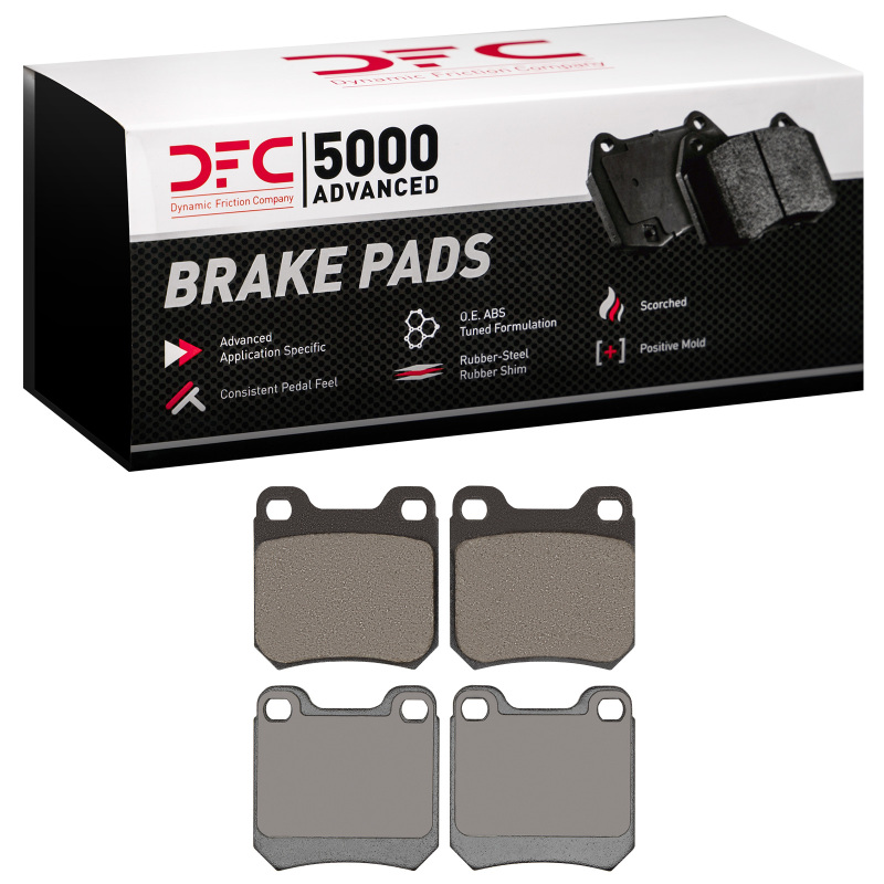 Picture of DFC 97-08 Cadillac Catera Rear 5000 Advanced Low Metallic Brake Pads