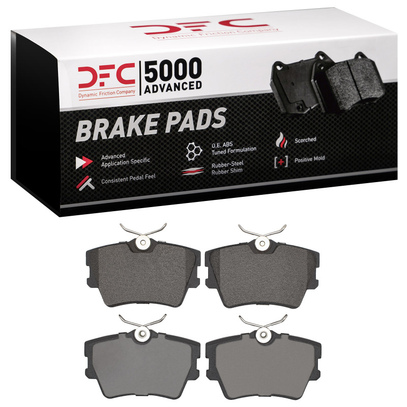 Picture of DFC 96-97 Volkswagen EuroVan Rear 5000 Advanced Low Metallic Brake Pads