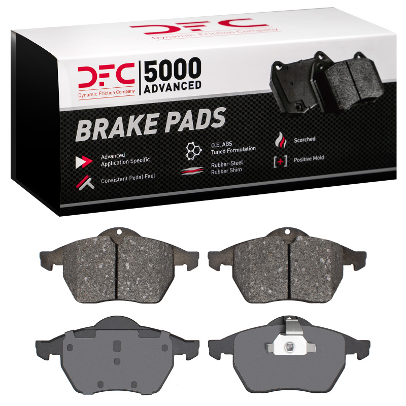 Picture of DFC 96-99 Audi A4 (USA/Canada) Front 5000 Advanced Low Metallic Brake Pads