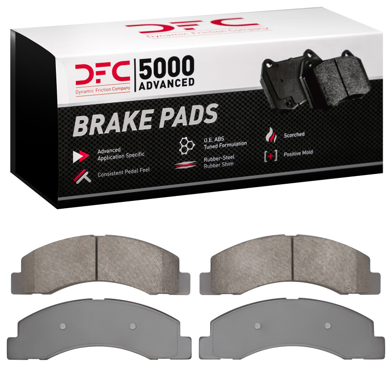 Picture of DFC 99-05 Ford F-350 Super Duty 4WD Front 5000 Advanced Semi Metallic Brake Pads