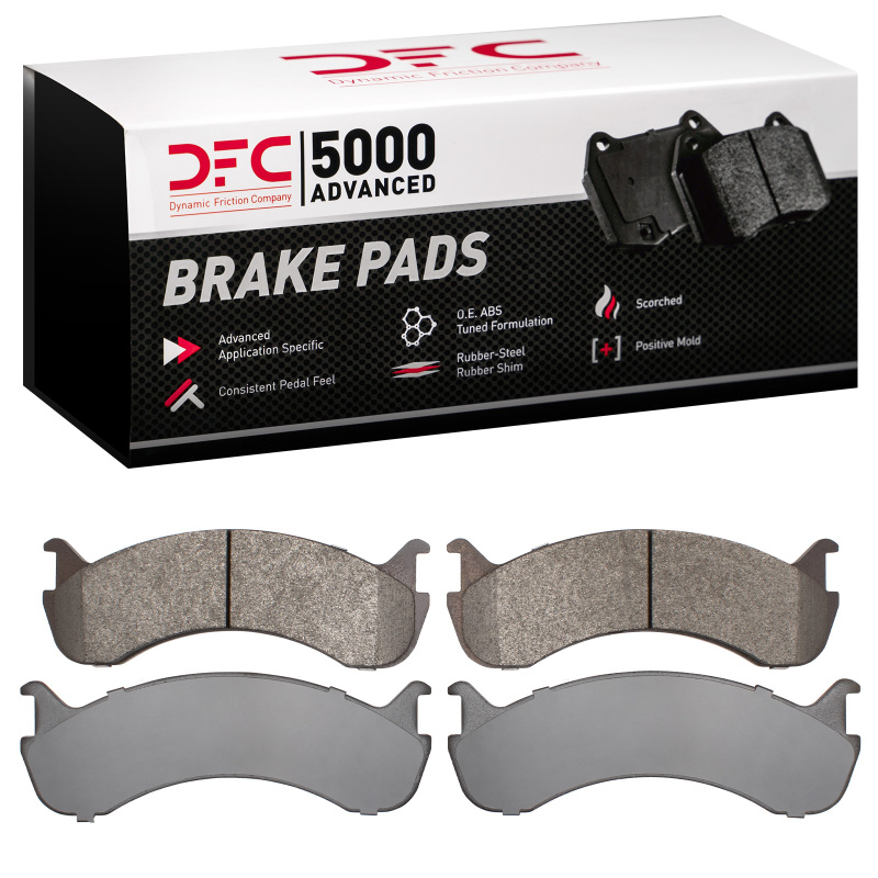 Picture of DFC 98-25 Beaver Motorcoach Monterey Rear/Front 5000 Advanced Semi Metallic Brake Pads
