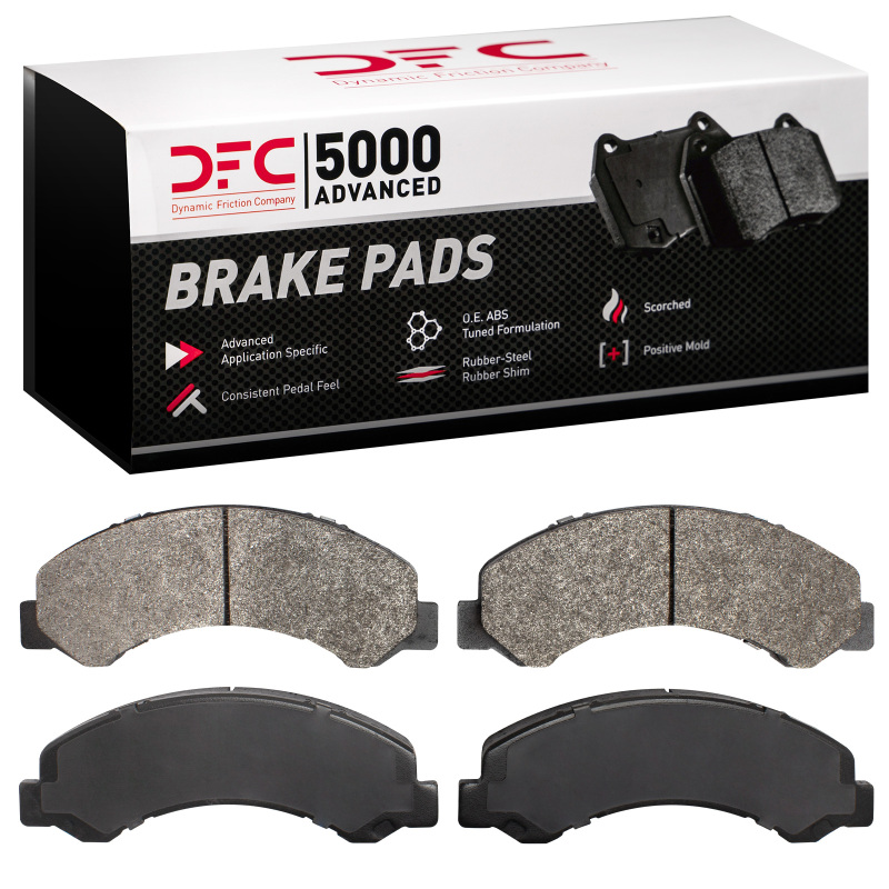 Picture of DFC 98-99 Chevrolet W4500 TILTMASTER (w/Front Rotors) Front 5000 Advanced Semi Metallic Brake Pads