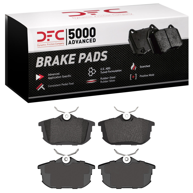 Picture of DFC 00-07 Mitsubishi Space Star (Mexico) Rear 5000 Advanced Low Metallic Brake Pads
