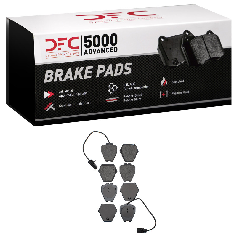 Picture of DFC 99-05 Audi A6 Quattro Front 5000 Advanced Low Metallic Brake Pads
