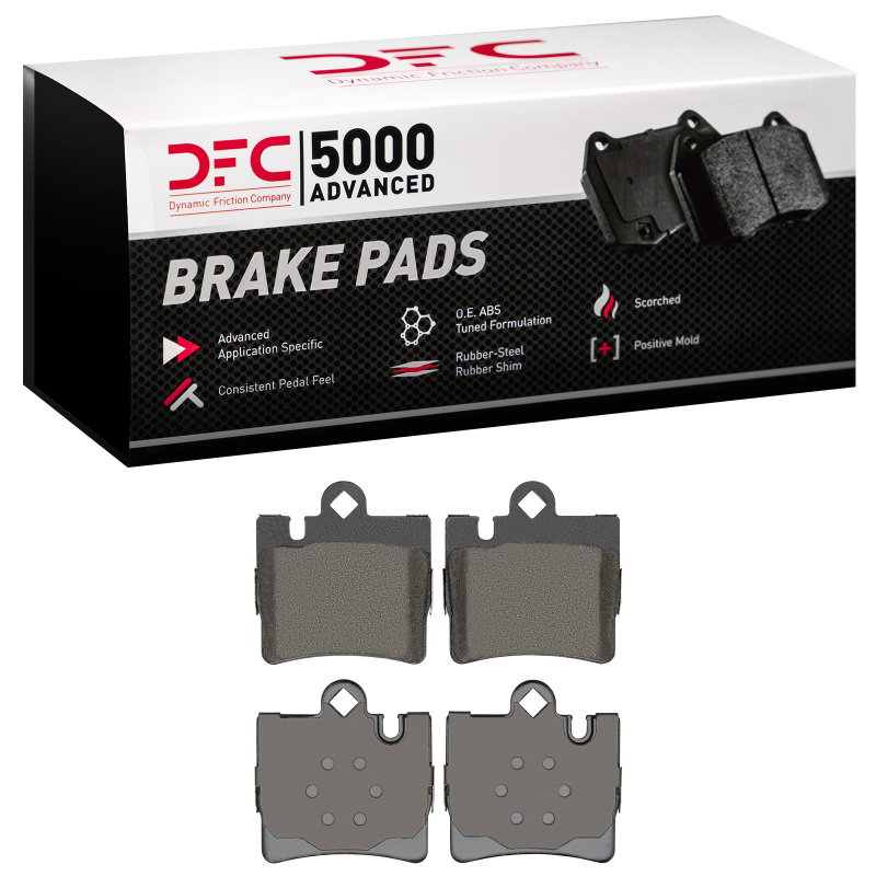 Picture of DFC 00-03 Mercedes-Benz S500 Rear 5000 Advanced Low Metallic Brake Pads
