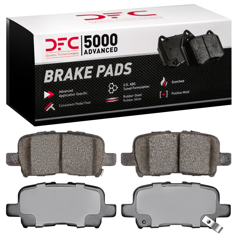 Picture of DFC 01-08 Acura MDX Rear 5000 Advanced Ceramic Brake Pads