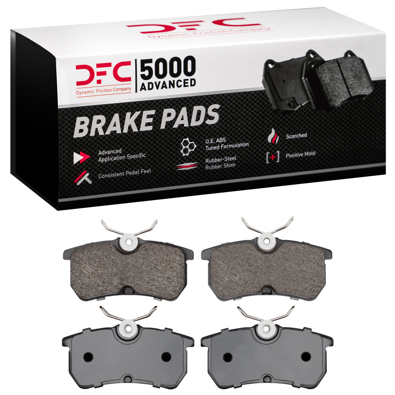 Picture of DFC 01-19 Ford Focus Rear 5000 Advanced Low Metallic Brake Pads
