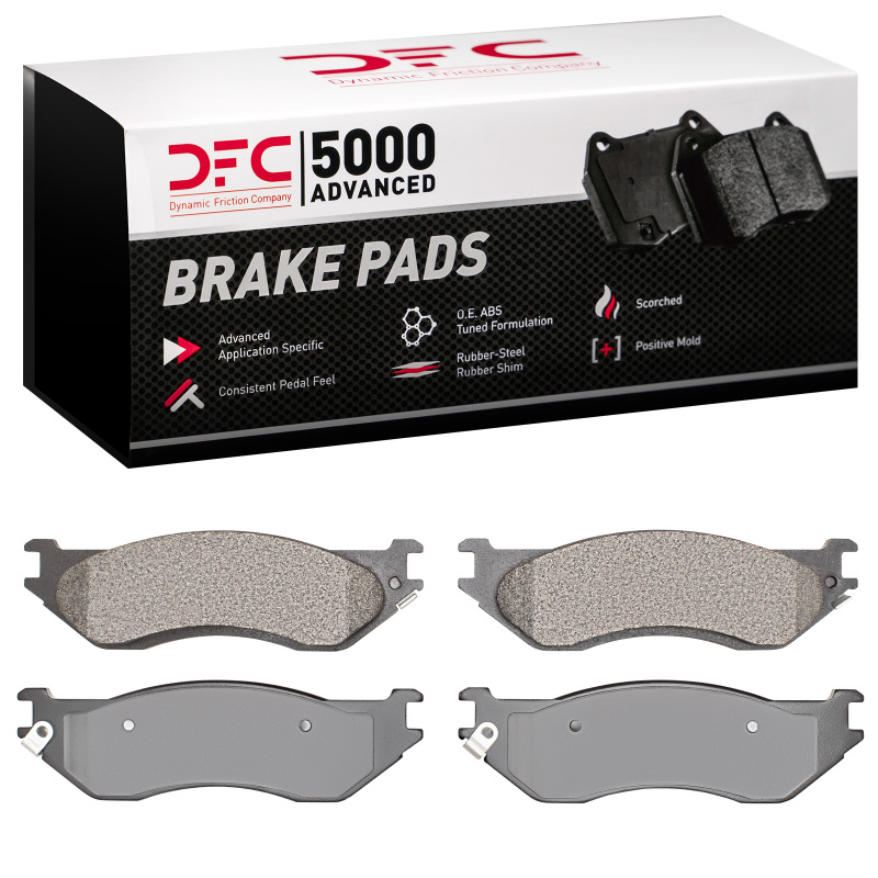 Picture of DFC 02-06 Dodge Ram 1500 Pickup Front 5000 Advanced Semi Metallic Brake Pads