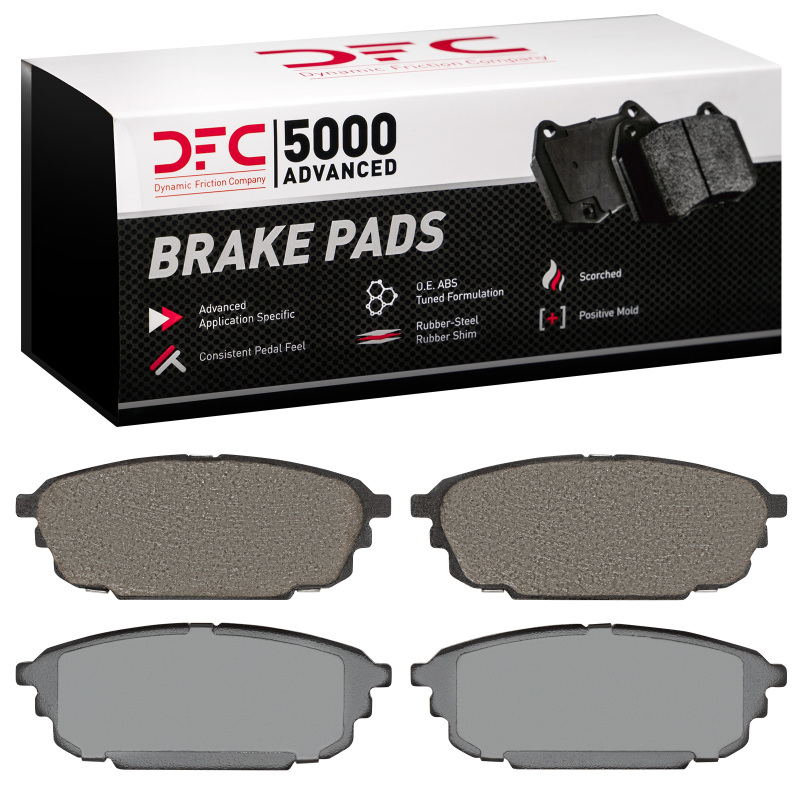 Picture of DFC 01-03 Mazda Protege Rear 5000 Advanced Ceramic Brake Pads