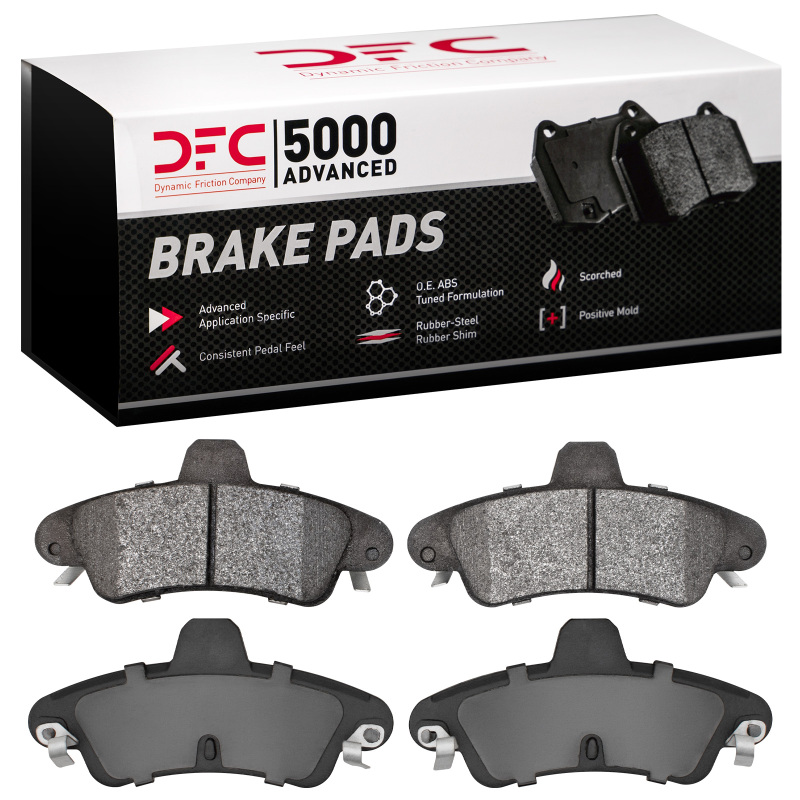Picture of DFC 95-04 Ford Contour Rear 5000 Advanced Semi Metallic Brake Pads