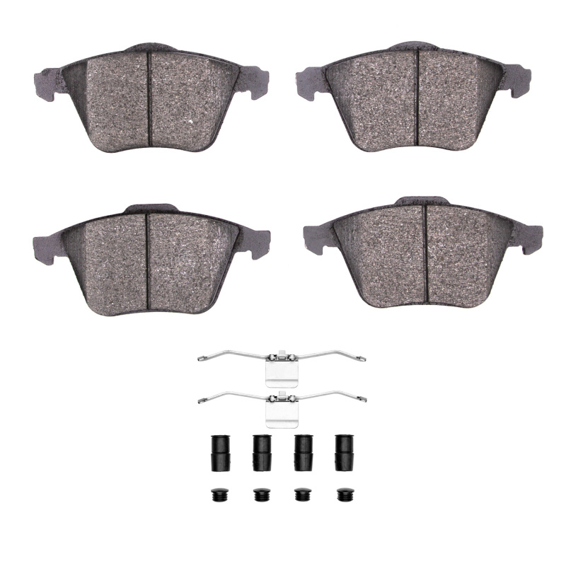 Picture of DFC 04-13 Mazda 3 Front 5000 Advanced Low Metallic Brake Pads and Hardware Kit