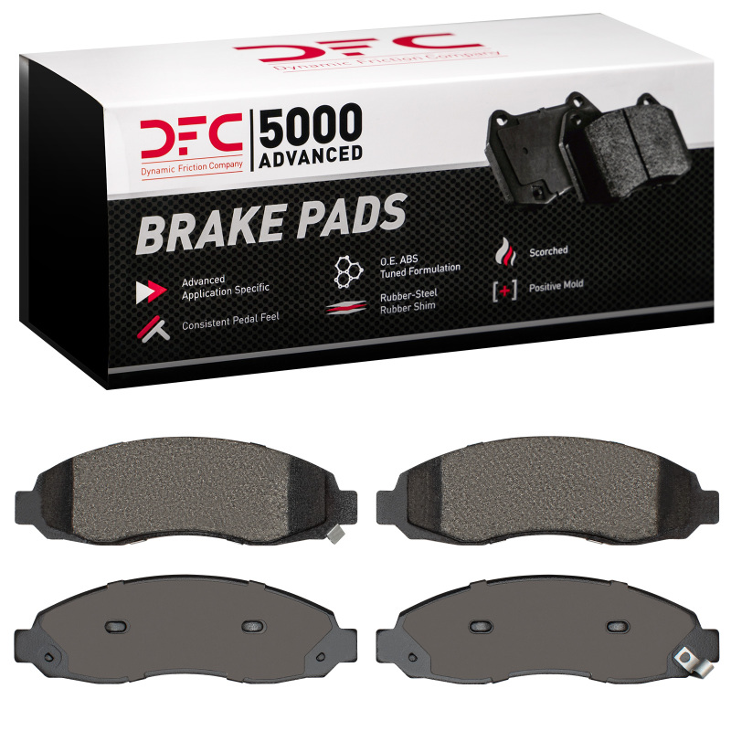 Picture of DFC 03-04 Dodge Dakota 4WD Front 5000 Advanced Semi Metallic Brake Pads
