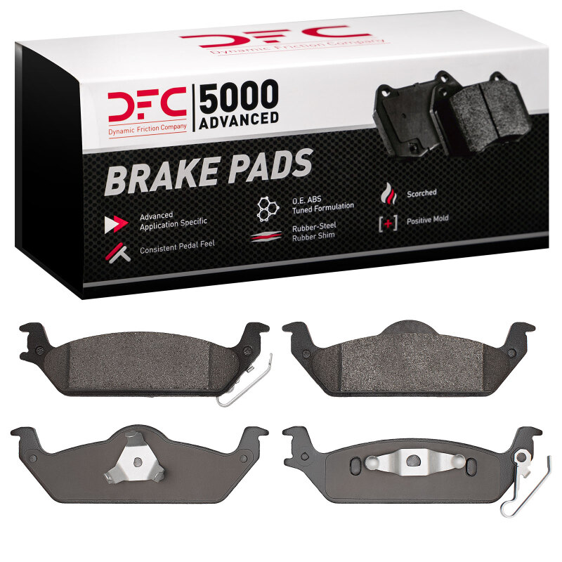Picture of DFC 03-04 Dodge Dakota 4WD Rear 5000 Advanced Semi Metallic Brake Pads