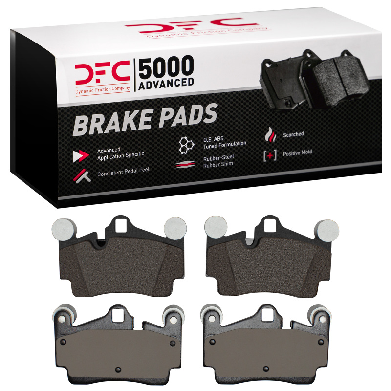 Picture of DFC 03-15 Audi Q7 Rear 5000 Advanced Low Metallic Brake Pads