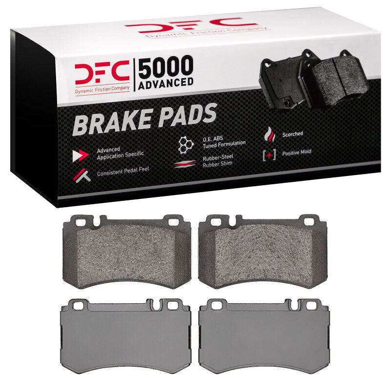 Picture of DFC 03-13 Mercedes-Benz SL55 AMG Rear 5000 Advanced Low Metallic Brake Pads