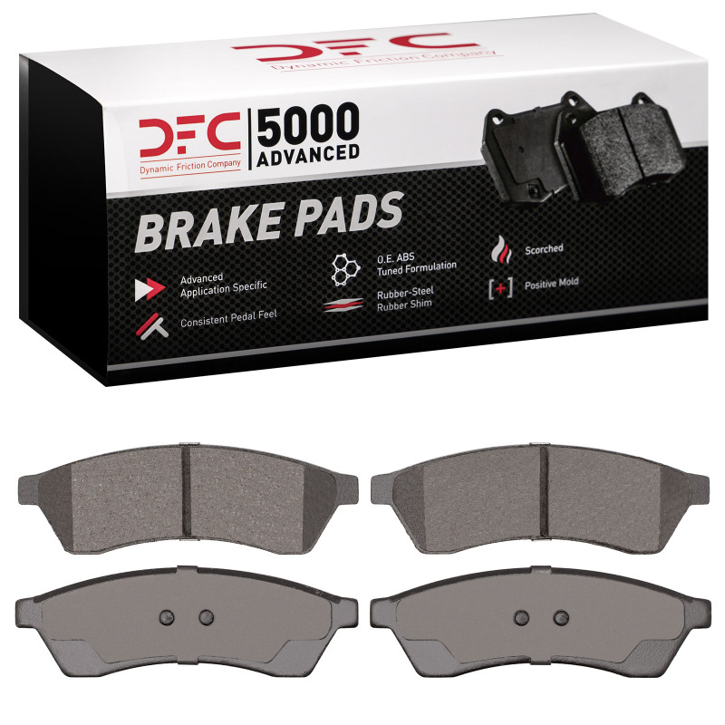 Picture of DFC 04-10 Chevrolet Epica (USA/Canada) Rear 5000 Advanced Ceramic Brake Pads
