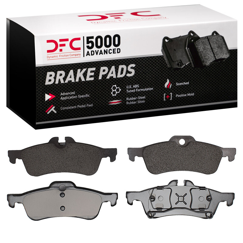 Picture of DFC 02-08 Mini Cooper (Excl Clubman) Rear 5000 Advanced Low Metallic Brake Pads