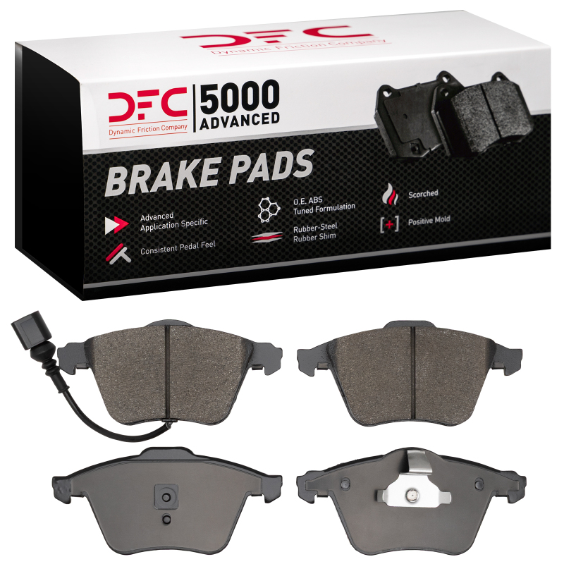 Picture of DFC 08-15 Audi S3 (Mexico) Front 5000 Advanced Low Metallic Brake Pads