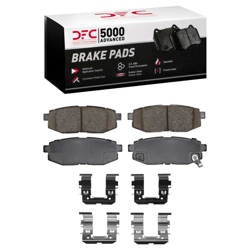Picture of DFC 5000 Advanced Ceramic Brake Pads - 1551-1124-01