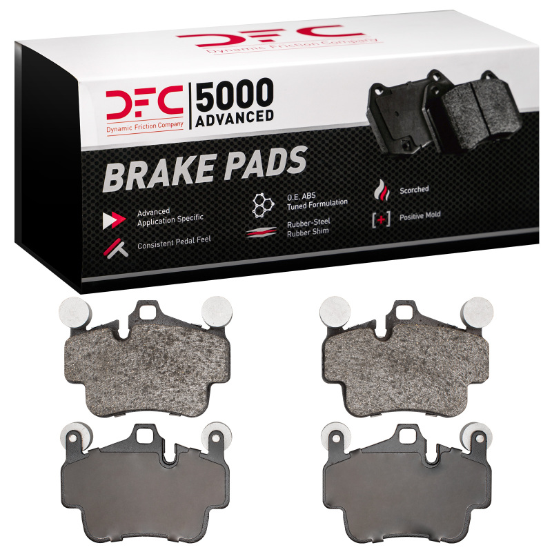Picture of DFC 03-23 Porsche 718 Cayman Front/Rear 5000 Advanced Low Metallic Brake Pads