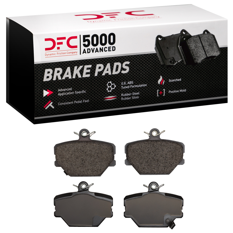 Picture of DFC 05-16 Smart Fortwo Front 5000 Advanced Low Metallic Brake Pads