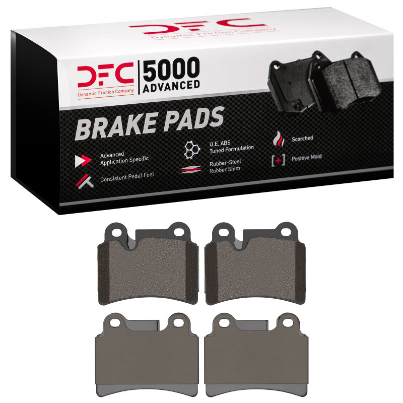 Picture of DFC 07-09 Volkswagen Touareg Rear 5000 Advanced Low Metallic Brake Pads