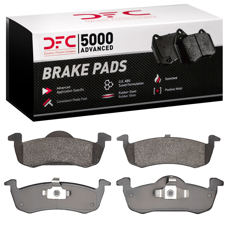 Picture of DFC 07-16 Ford Expedition Rear 5000 Advanced Semi Metallic Brake Pads