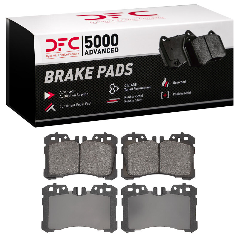 Picture of DFC 07-17 Lexus LS600h Front 5000 Advanced Low Metallic Brake Pads