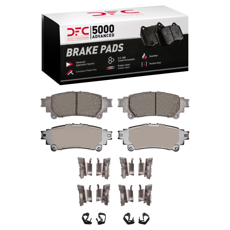 Picture of DFC 5000 Advanced Ceramic Brake Pads - 1551-1391-12