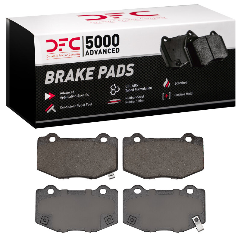 Picture of DFC 14-21 Chevrolet Corvette Rear 5000 Advanced Ceramic Brake Pads